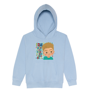 Mixed Race Boy Affirmation Hoodie - FDB36 | Fefus Designs