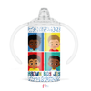 **NEW* Four Brown Baby Boy Joy - Tumbler With Sippy Lid | Fefus Designs