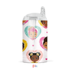**NEW* Sprinkles Brown Baby Girls - Tumbler With Sippy Lid | Fefus Designs