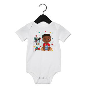 Black Baby Boys Bodysuit - FDB35 | Fefus Designs