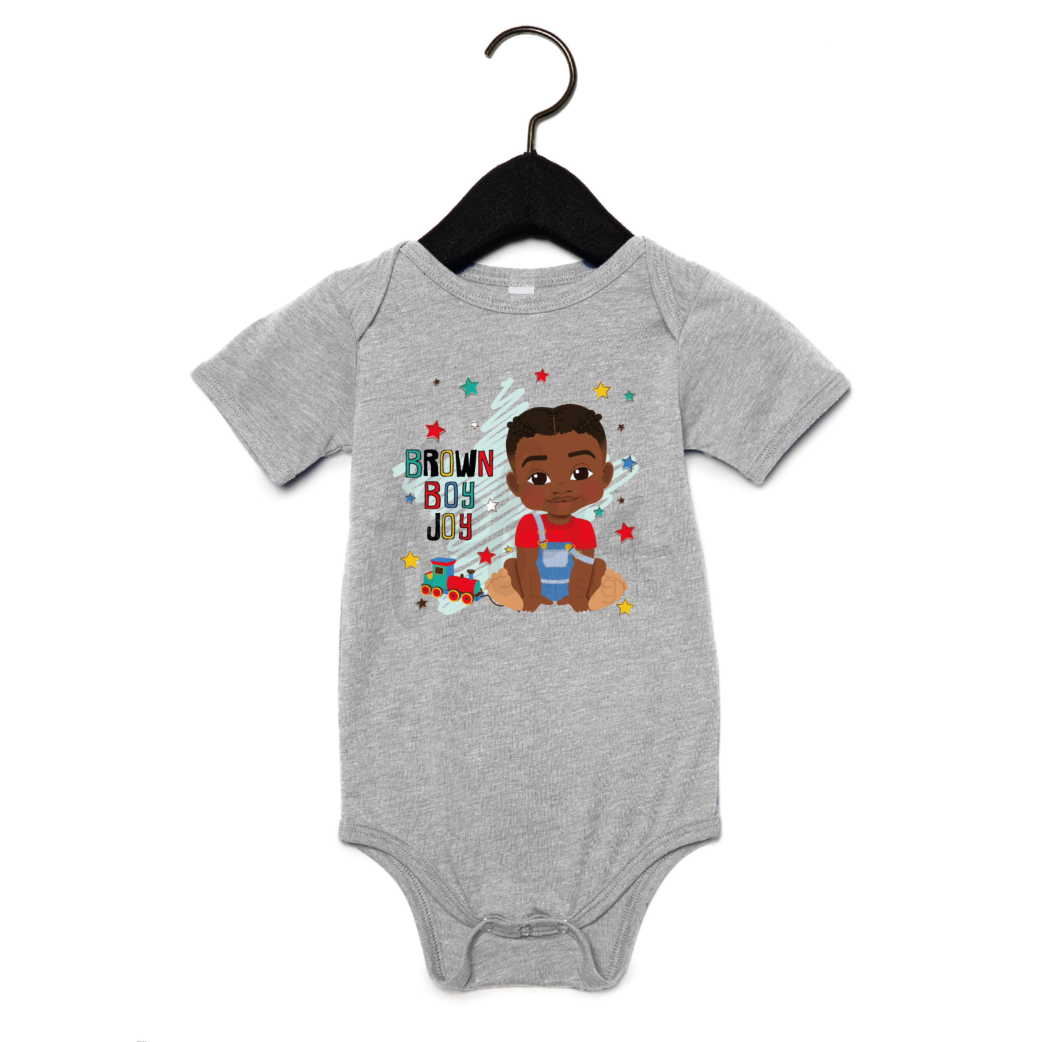 **NEW*  Black Baby Boys Bodysuit - FDB35 | Fefus Designs