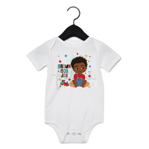 Black Baby Boys Bodysuit - FDB35 | Fefus Designs