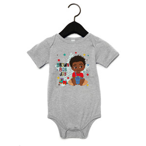 Black Baby Boys Bodysuit - FDB35 | Fefus Designs