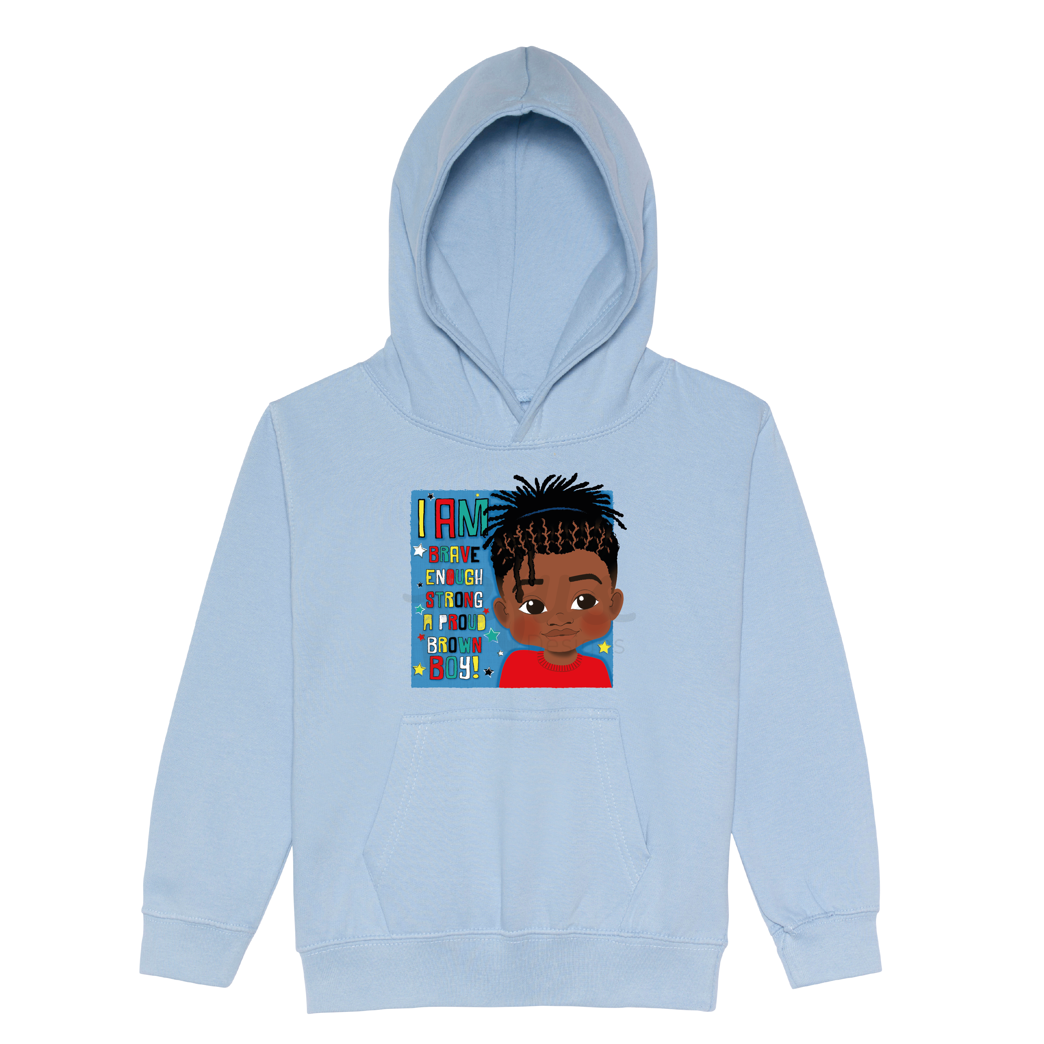 **NEW* Rasta Boy Joy Affirmation Hoodie - FDB39 | Fefus Designs